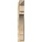 Ekena Millwork Merced Arts & Crafts Rough Sawn Outlooker, Douglas Fir, 6"W x 24"D x 36"H OUT06X24X36MRC03RDF - alternate 4
